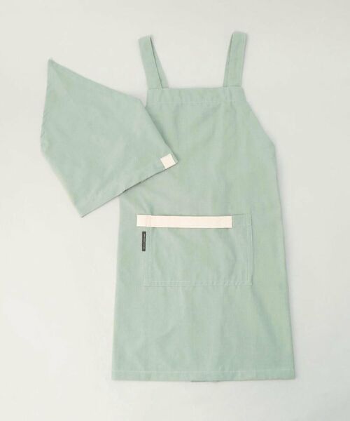 212 KITCHEN STORE / トゥーワントゥーキッチン ストア インテリア・生活雑貨・ホビー・ステーショナリー | ワークキッズエプロン バンダナセット GR ＜212Kオリジナル ＞ | 詳細1