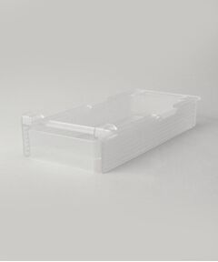 212 KITCHEN STORE / トゥーワントゥーキッチン ストア キッチンツール | 冷蔵庫中棚下高さ調節ラック S WH 山崎実業 ＜tower タワー＞