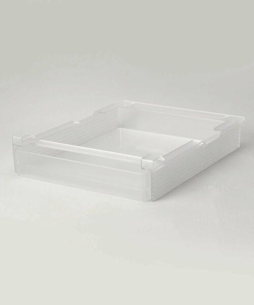 212 KITCHEN STORE / トゥーワントゥーキッチン ストア キッチンツール | 冷蔵庫中棚下高さ調節ラック L WH 山崎実業 ＜tower タワー＞ | 詳細1