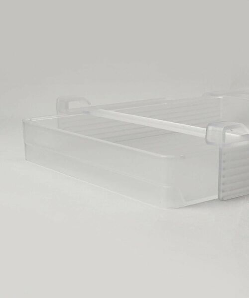 212 KITCHEN STORE / トゥーワントゥーキッチン ストア キッチンツール | 冷蔵庫中棚下高さ調節ラック L WH 山崎実業 ＜tower タワー＞ | 詳細5