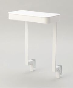 キッチンシンク下収納扉ポリ袋ホルダー WH 山崎実業 ＜tower タワー＞