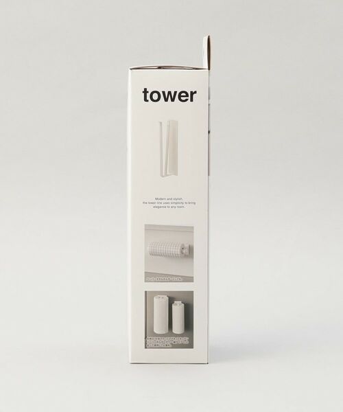 212 KITCHEN STORE / トゥーワントゥーキッチン ストア キッチンツール | マグネットキッチンペーパーホルダー 縦タイプ WH 山崎実業 ＜tower タワー＞ | 詳細7