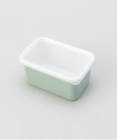 212 KITCHEN STORE / トゥーワントゥーキッチン ストア キッチンツール | 富士ホーロー深型角容器 ヴィンテージグリーン S ＜212Kオリジナル＞