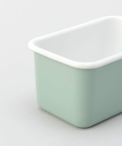 212 KITCHEN STORE / トゥーワントゥーキッチン ストア キッチンツール | 富士ホーロー深型角容器 ヴィンテージグリーン S ＜212Kオリジナル＞ | 詳細4