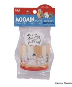 212 KITCHEN STORE / トゥーワントゥーキッチン ストア その他 | マフィンカップ＆ケーキピックセット（３枚入）ムーミン谷の仲間たち ＜MOOMIN ムーミン＞