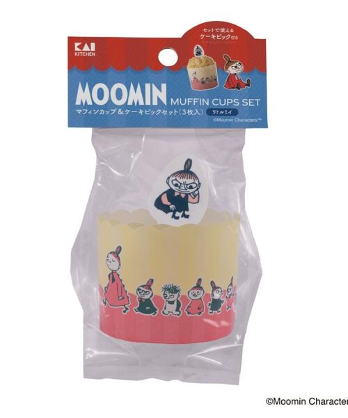212 KITCHEN STORE / トゥーワントゥーキッチン ストア その他 | マフィンカップ＆ケーキピックセット（３枚入）リトルミイ ＜MOOMIN ムーミン＞（その他）