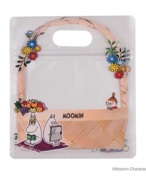 212 KITCHEN STORE / トゥーワントゥーキッチン ストア その他 | ラッピングバッグ ムーミンたちとカゴ ＜MOOMIN ムーミン＞ | 詳細1