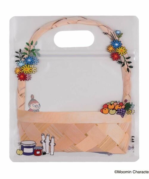 212 KITCHEN STORE / トゥーワントゥーキッチン ストア その他 | ラッピングバッグ ムーミンたちとカゴ ＜MOOMIN ムーミン＞ | 詳細2
