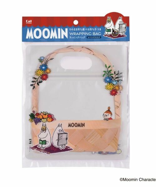 212 KITCHEN STORE / トゥーワントゥーキッチン ストア その他 | ラッピングバッグ ムーミンたちとカゴ ＜MOOMIN ムーミン＞（その他）