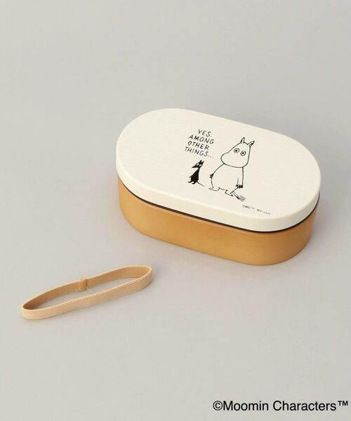 212 KITCHEN STORE / トゥーワントゥーキッチン ストア その他 | 木目オーバル弁当箱ムーミン ＜MOOMIN ムーミン＞ | 詳細1