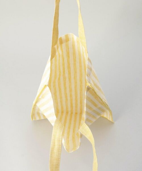 212 KITCHEN STORE / トゥーワントゥーキッチン ストア バッグ | ブロックストライプ リネンコットン エコバッグ LM ＜212Kオリジナル ＞ | 詳細5