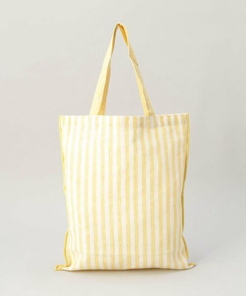 212 KITCHEN STORE / トゥーワントゥーキッチン ストア バッグ | ブロックストライプ リネンコットン エコバッグ LM ＜212Kオリジナル ＞（その他）