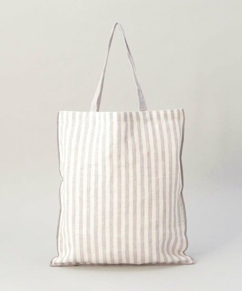 212 KITCHEN STORE / トゥーワントゥーキッチン ストア バッグ | ブロックストライプ リネンコットン エコバッグ LPU ＜212Kオリジナル ＞ | 詳細3