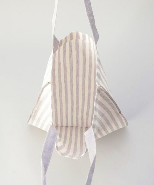 212 KITCHEN STORE / トゥーワントゥーキッチン ストア バッグ | ブロックストライプ リネンコットン エコバッグ LPU ＜212Kオリジナル ＞ | 詳細5