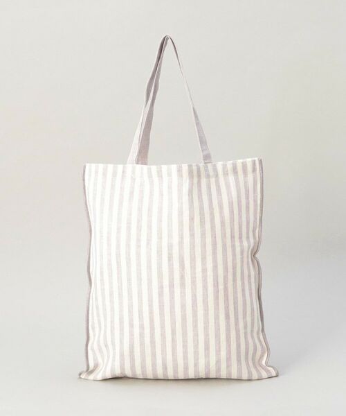 212 KITCHEN STORE / トゥーワントゥーキッチン ストア バッグ | ブロックストライプ リネンコットン エコバッグ LPU ＜212Kオリジナル ＞（その他）