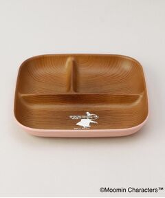 212 KITCHEN STORE / トゥーワントゥーキッチン ストア その他 | 木目スクエアワンプレートＬ リトルミイ ＜MOOMIN ムーミン＞
