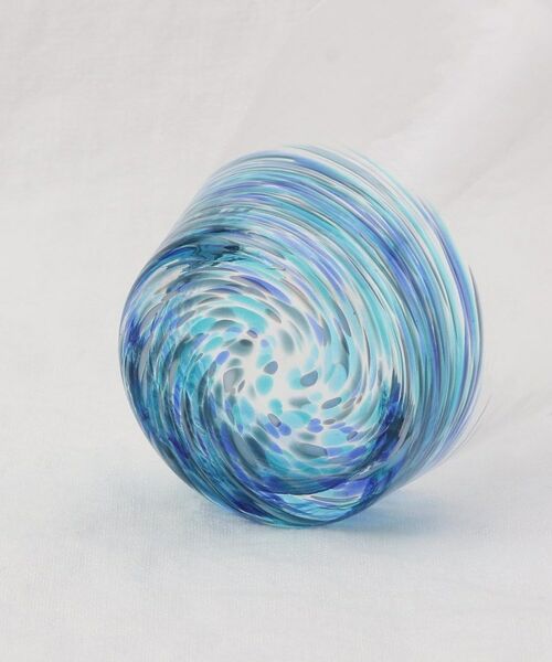 212 KITCHEN STORE / トゥーワントゥーキッチン ストア グラス・マグカップ | 津軽びいどろ 六の色 グラス 海 | 詳細3