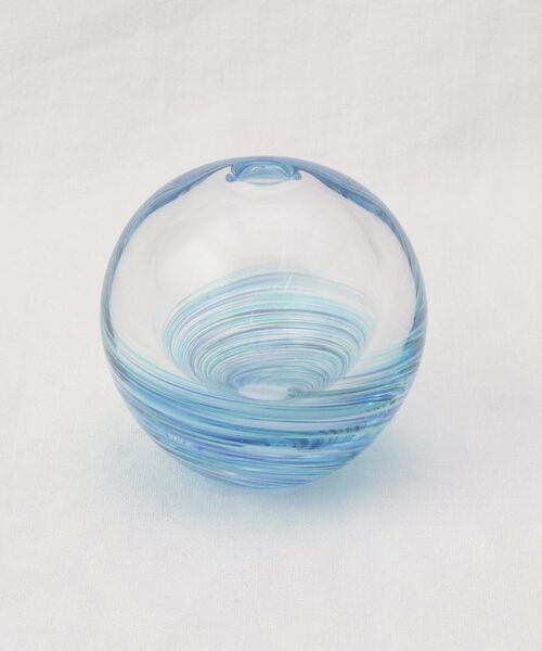 212 KITCHEN STORE / トゥーワントゥーキッチン ストア インテリア・インテリア雑貨 | 津軽びいどろ 六の色 一輪挿し 海 | 詳細1