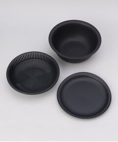 212 KITCHEN STORE / トゥーワントゥーキッチン ストア キッチンツール | きほんの道具 ザルボウル３点セット 18cm DGY ＜marna  マーナ＞