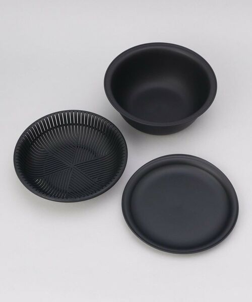 212 KITCHEN STORE / トゥーワントゥーキッチン ストア キッチンツール | きほんの道具 ザルボウル３点セット 18cm DGY ＜marna  マーナ＞ | 詳細1