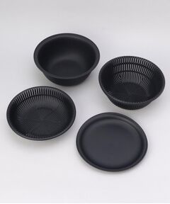 212 KITCHEN STORE / トゥーワントゥーキッチン ストア キッチンツール | きほんの道具 ザルボウル４点セット 18cm DGY ＜marna  マーナ＞