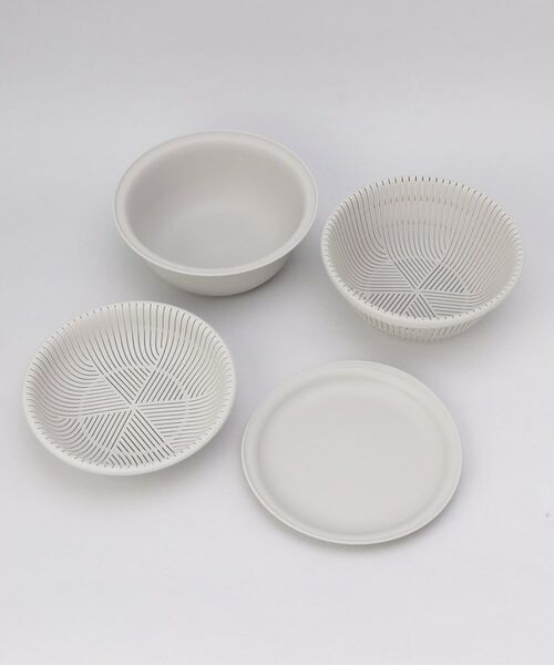 212 KITCHEN STORE / トゥーワントゥーキッチン ストア キッチンツール | きほんの道具 ザルボウル４点セット 18cm GY ＜marna  マーナ＞（その他）