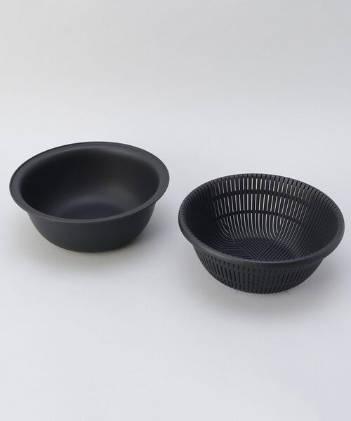 212 KITCHEN STORE / トゥーワントゥーキッチン ストア キッチンツール | きほんの道具 ザルボウル２点セット 21cm DGY ＜marna  マーナ＞ | 詳細1