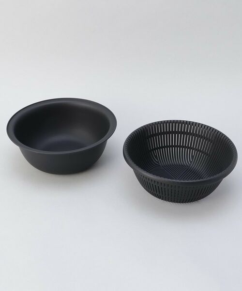 212 KITCHEN STORE / トゥーワントゥーキッチン ストア キッチンツール | きほんの道具 ザルボウル２点セット 21cm DGY ＜marna  マーナ＞（その他）