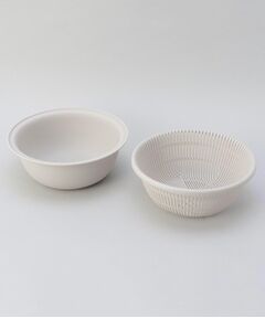 212 KITCHEN STORE / トゥーワントゥーキッチン ストア キッチンツール | きほんの道具 ザルボウル２点セット 21cm GY ＜marna  マーナ＞