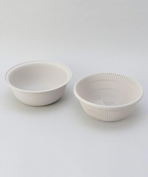 212 KITCHEN STORE / トゥーワントゥーキッチン ストア キッチンツール | きほんの道具 ザルボウル２点セット 21cm GY ＜marna  マーナ＞ | 詳細1