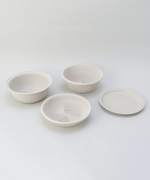 212 KITCHEN STORE / トゥーワントゥーキッチン ストア キッチンツール | きほんの道具 ザルボウル４点セット 21cm GY ＜marna  マーナ＞（その他）