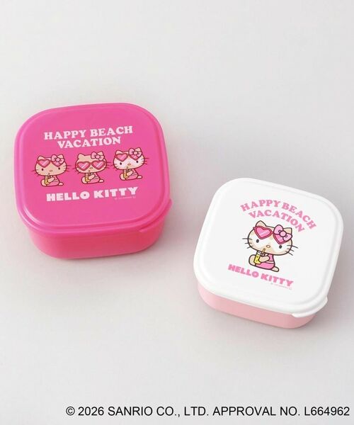 212 KITCHEN STORE / トゥーワントゥーキッチン ストア その他 | 日焼けハローキティ シール容器2Pセット（その他）