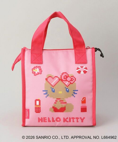 212 KITCHEN STORE / トゥーワントゥーキッチン ストア その他 | 日焼けハローキティ DOT三角マチ保冷バッグ PK | 詳細3