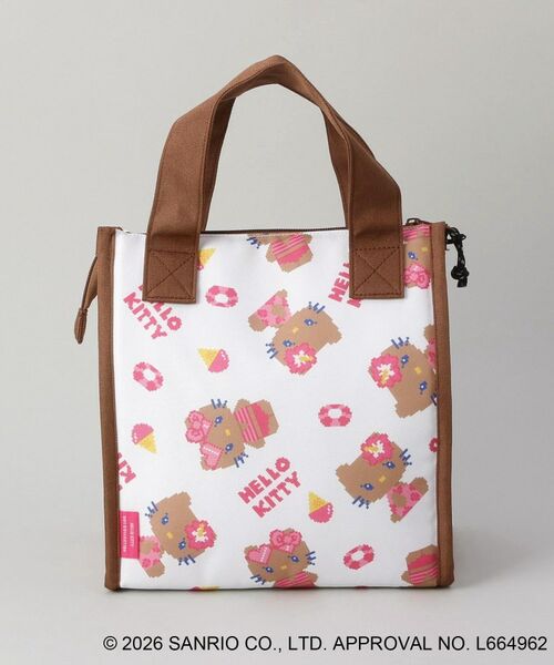 212 KITCHEN STORE / トゥーワントゥーキッチン ストア その他 | 日焼けハローキティ DOT三角マチ保冷バッグ WH | 詳細3
