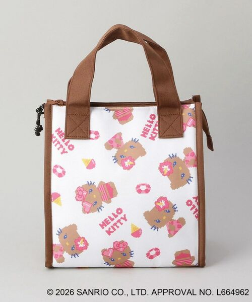 212 KITCHEN STORE / トゥーワントゥーキッチン ストア その他 | 日焼けハローキティ DOT三角マチ保冷バッグ WH（その他）