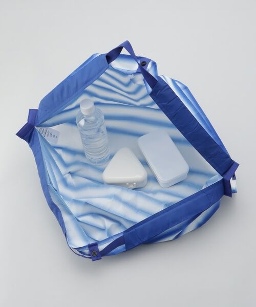 212 KITCHEN STORE / トゥーワントゥーキッチン ストア バッグ | コンパクトバッグＭ・強調 ブルー ＜Shupatto シュパット＞ | 詳細6