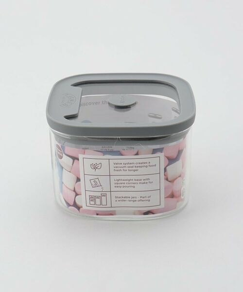 212 KITCHEN STORE / トゥーワントゥーキッチン ストア バッグ | フレッシュストレージ スクエア ジャー 0.5L ＜KILNER キルナー＞ | 詳細8