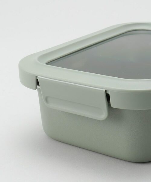 212 KITCHEN STORE / トゥーワントゥーキッチン ストア インテリア・生活雑貨・ホビー・ステーショナリー | ポワブル ステンレス4点ロックランチコンテナ L GR | 詳細6