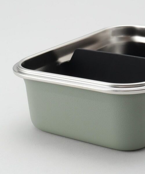 212 KITCHEN STORE / トゥーワントゥーキッチン ストア インテリア・生活雑貨・ホビー・ステーショナリー | ポワブル ステンレス4点ロックランチコンテナ L GR | 詳細7