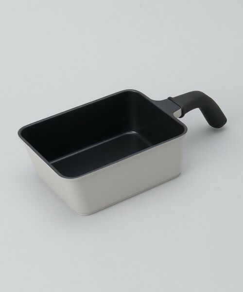 212 KITCHEN STORE / トゥーワントゥーキッチン ストア キッチンツール | 角型揚げ鍋 フライバスケット付き グレージュ ＜Toffy  トフィ＞ | 詳細2