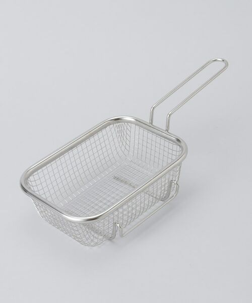 212 KITCHEN STORE / トゥーワントゥーキッチン ストア キッチンツール | 角型揚げ鍋 フライバスケット付き グレージュ ＜Toffy  トフィ＞ | 詳細9