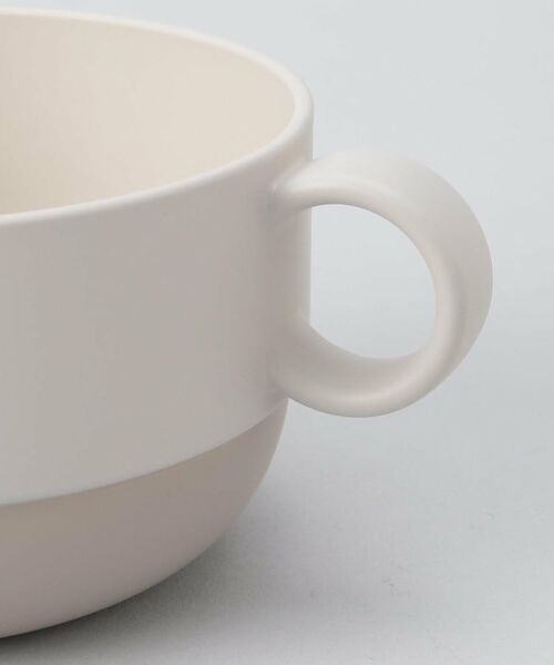 212 KITCHEN STORE / トゥーワントゥーキッチン ストア グラス・マグカップ | MIN FARG スタックスープマグ GY | 詳細6