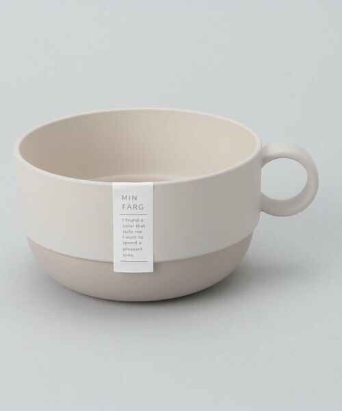 212 KITCHEN STORE / トゥーワントゥーキッチン ストア グラス・マグカップ | MIN FARG スタックスープマグ GY | 詳細7