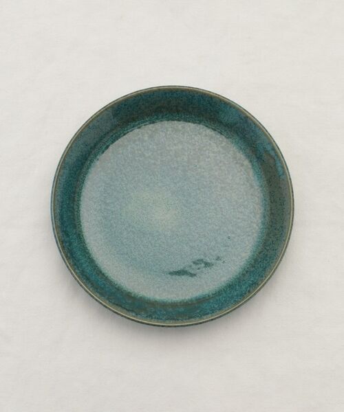 212 KITCHEN STORE / トゥーワントゥーキッチン ストア 食器 | ナチュラルカラープレート　14.3cm グリーン | 詳細3