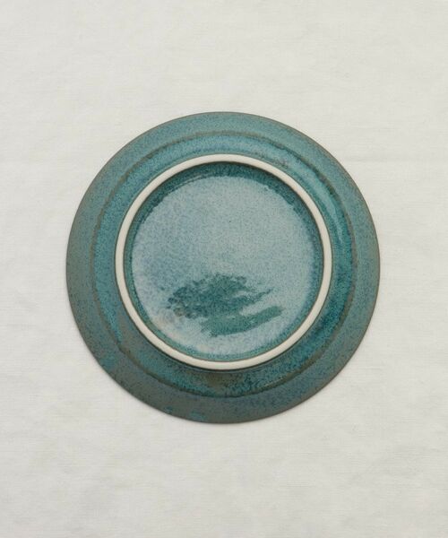 212 KITCHEN STORE / トゥーワントゥーキッチン ストア 食器 | ナチュラルカラープレート　14.3cm グリーン | 詳細4