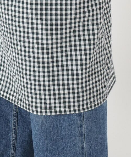 212 KITCHEN STORE / トゥーワントゥーキッチン ストア インテリア・生活雑貨・ホビー・ステーショナリー | ギンガムサッカーギャザーエプロン BK | 詳細7