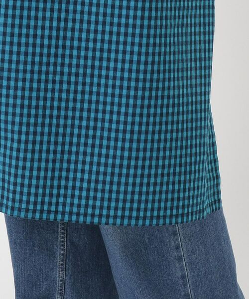 212 KITCHEN STORE / トゥーワントゥーキッチン ストア インテリア・生活雑貨・ホビー・ステーショナリー | ギンガムサッカーギャザーエプロン BL | 詳細7