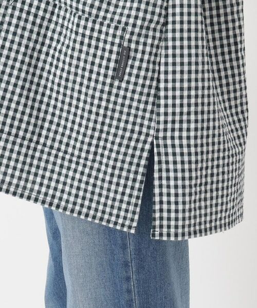 212 KITCHEN STORE / トゥーワントゥーキッチン ストア インテリア・生活雑貨・ホビー・ステーショナリー | ギンガムサッカー半袖かっぽう着 BK | 詳細7
