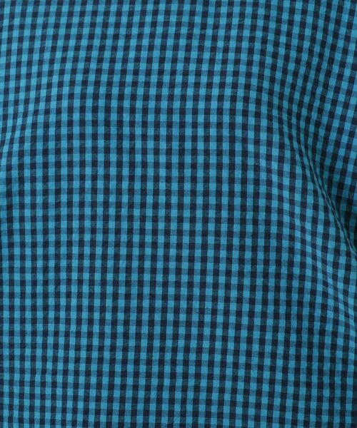 212 KITCHEN STORE / トゥーワントゥーキッチン ストア インテリア・生活雑貨・ホビー・ステーショナリー | ギンガムサッカー半袖かっぽう着 BL | 詳細8