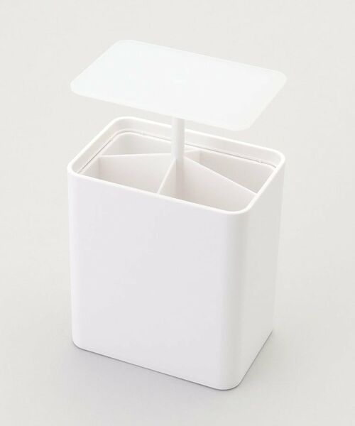 212 KITCHEN STORE / トゥーワントゥーキッチン ストア キッチンツール | ポップアップ式綿棒ケース WH 山崎実業 ＜tower  タワー＞ | 詳細5